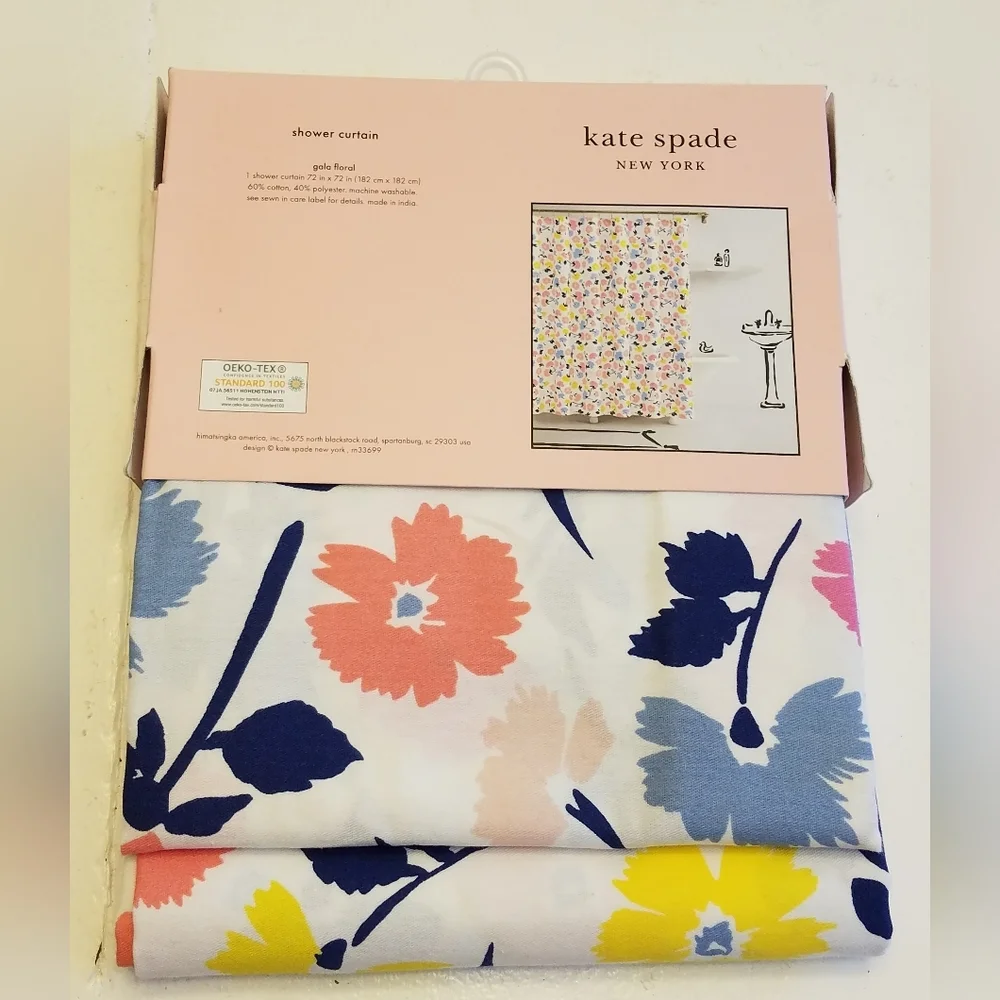New Kate spade New York Shower Curtain Gala Floral
